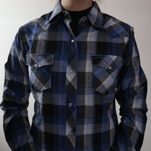 NWT Roper Longsleeve Snap Button Western Shirt - Picture 5 of 16